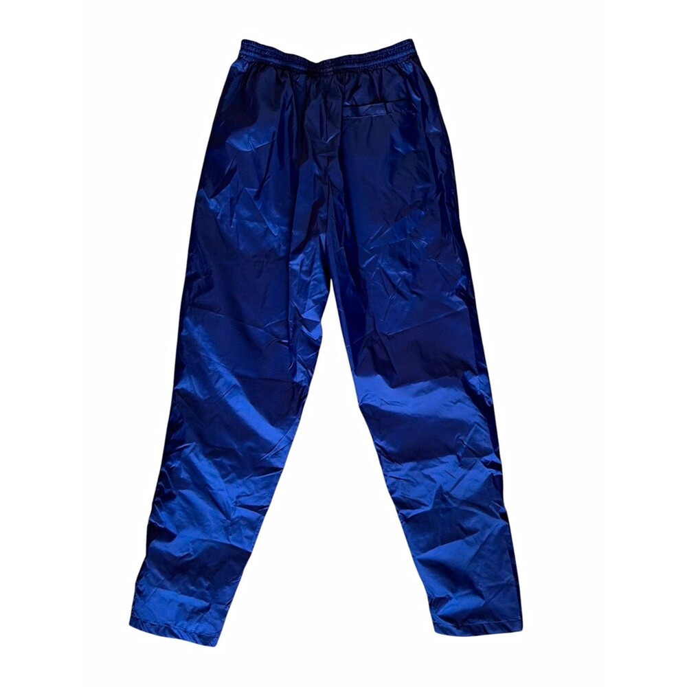 Vintage Wilson Pants size 14/16 Blue Nylon Windbreaker Mesh Lined Gorpcore NWT
